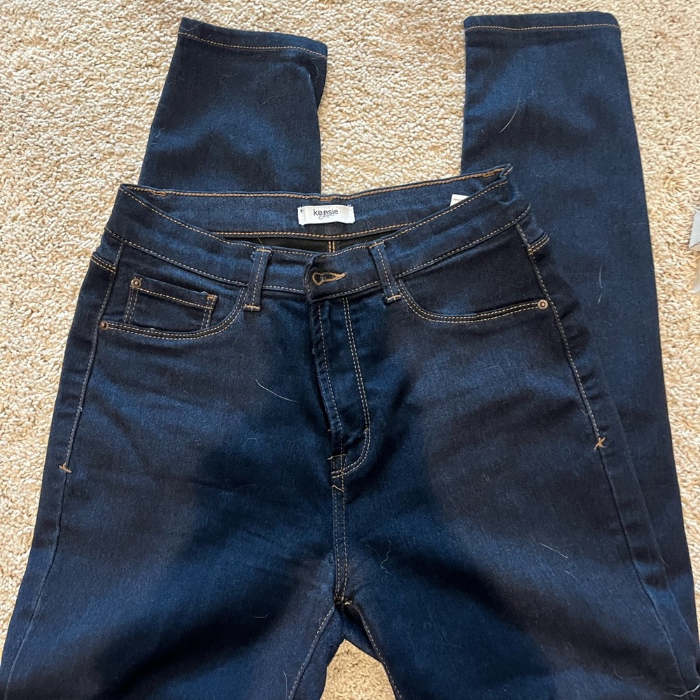 Kensie Blue Jeggings Slim Fit Denim